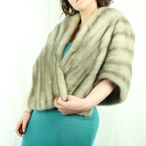 1950s Vintage Fur Stole Wrap